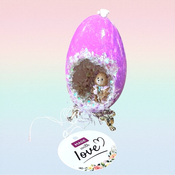 𝑯𝒂𝒏𝒅𝒎𝒂𝒅𝒆 Real Goose Egg Baby OOAK GIFT - Picture 10 of 10